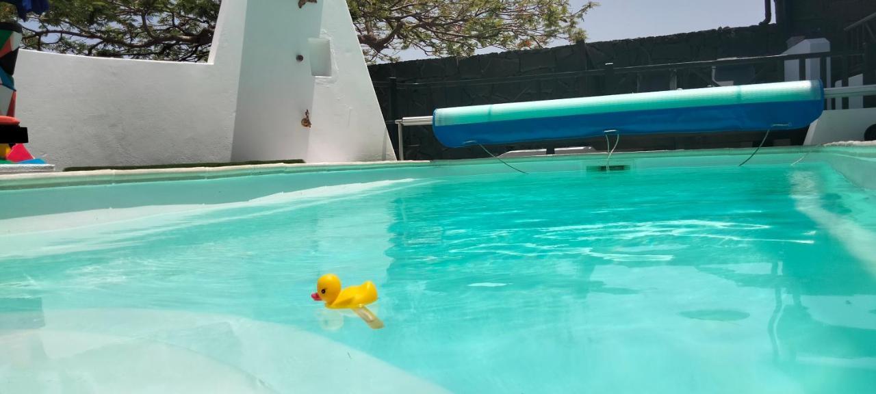 Aptos Con Piscina Clima El Flamboyan 1 Lägenhet Teseguite Exteriör bild